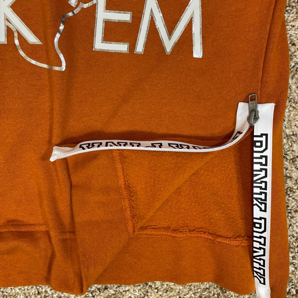 PINK by Victoria’s Secret University of Texas Longhorns Sweatshirt (A) - Picture 5 of 11